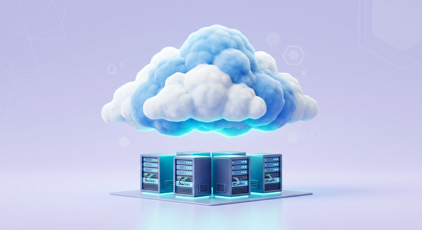 Cloud & Hosting illustration